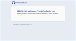 Desktop Screenshot of friendschecker.com